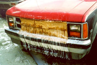coolant - The purpose of covering the grill during cold weather - Motor