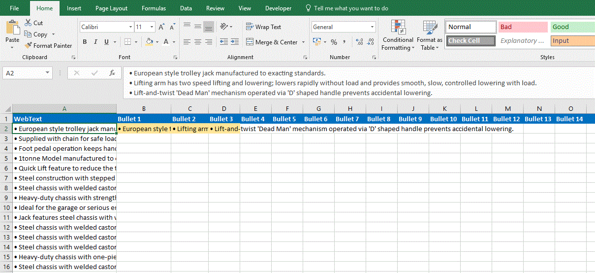 Excel split cells by delimiter hohpaaussie