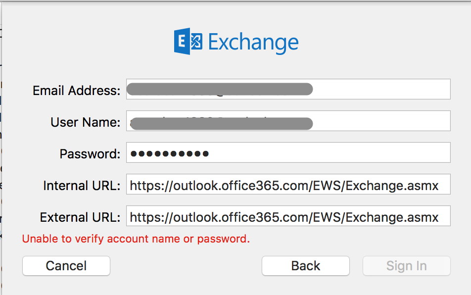 Outlook Office365 Com Unable To Verify Account Information MAILTOH