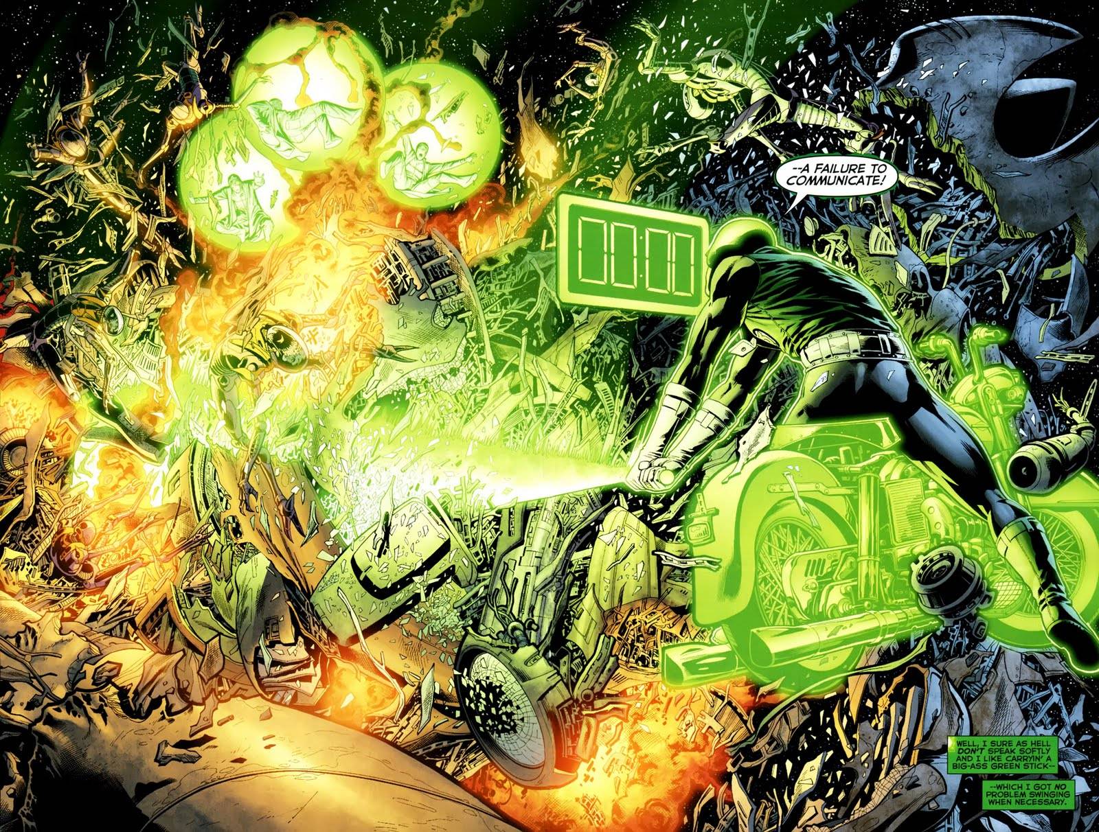 dc Do green lantern constructs need to remain tethered to the ring