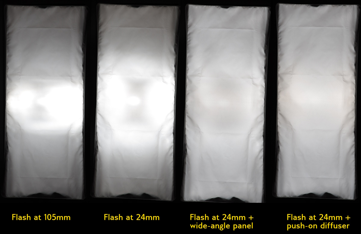 lighting Does the wideangle diffuser on a flash help reduce hotspots