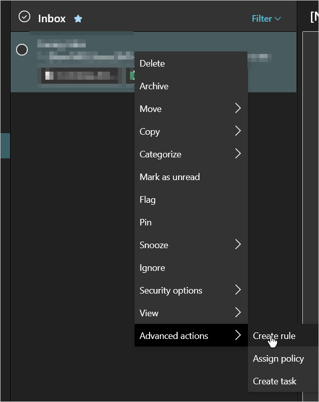 notifications How can I ignore all email messages in a conversation