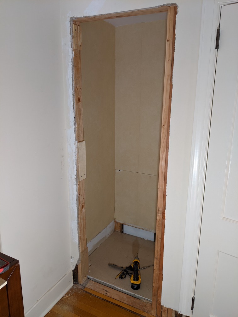 carpentry Appropriate slack for door jambs Home Improvement Stack