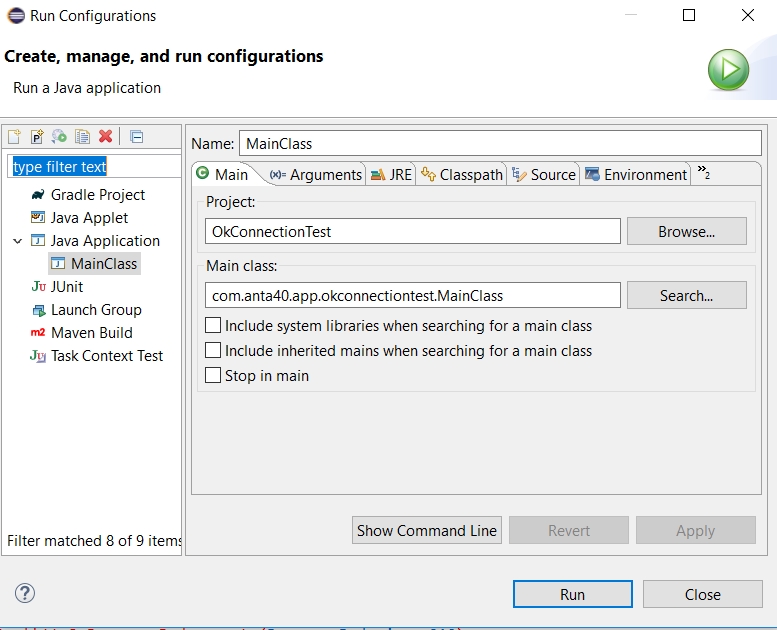 eclipse java.lang.NoClassDefFoundError kotlin/TypeCastException when