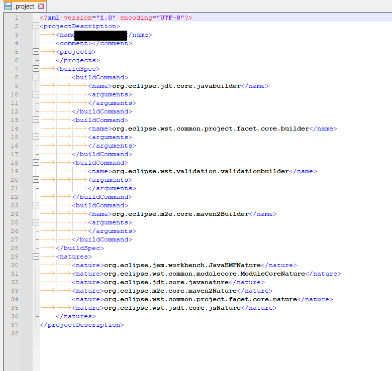 disappear project files in eclipse Stack Overflow
