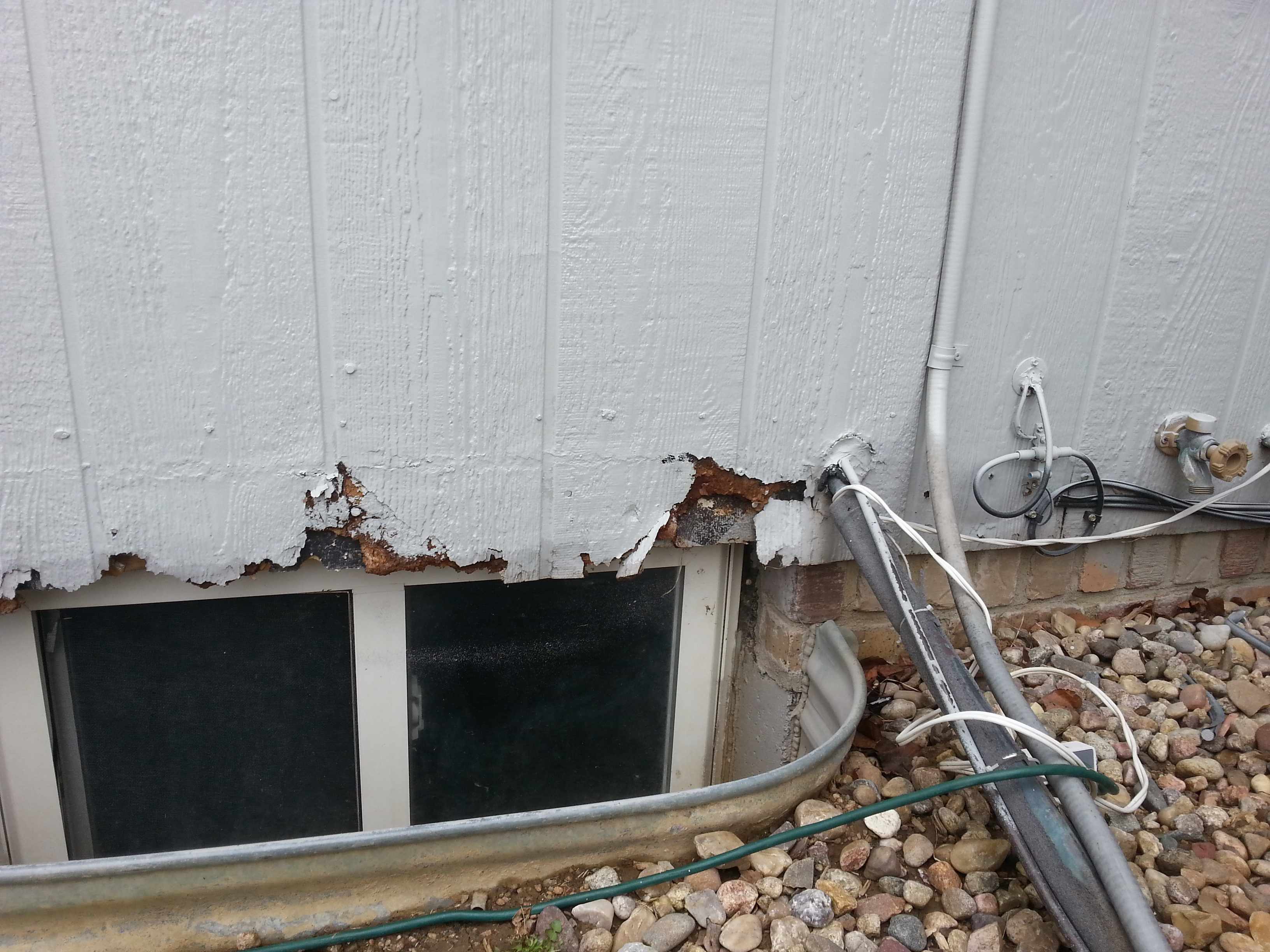 dry rot Does siding rot propagate upwards? Home Improvement Stack