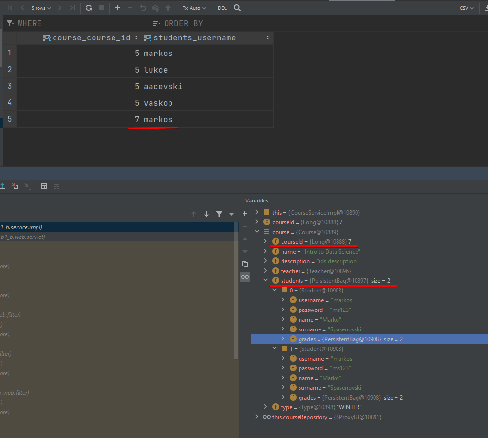 java Spring Data JPA Query Method returns double data when it's not present in the database
