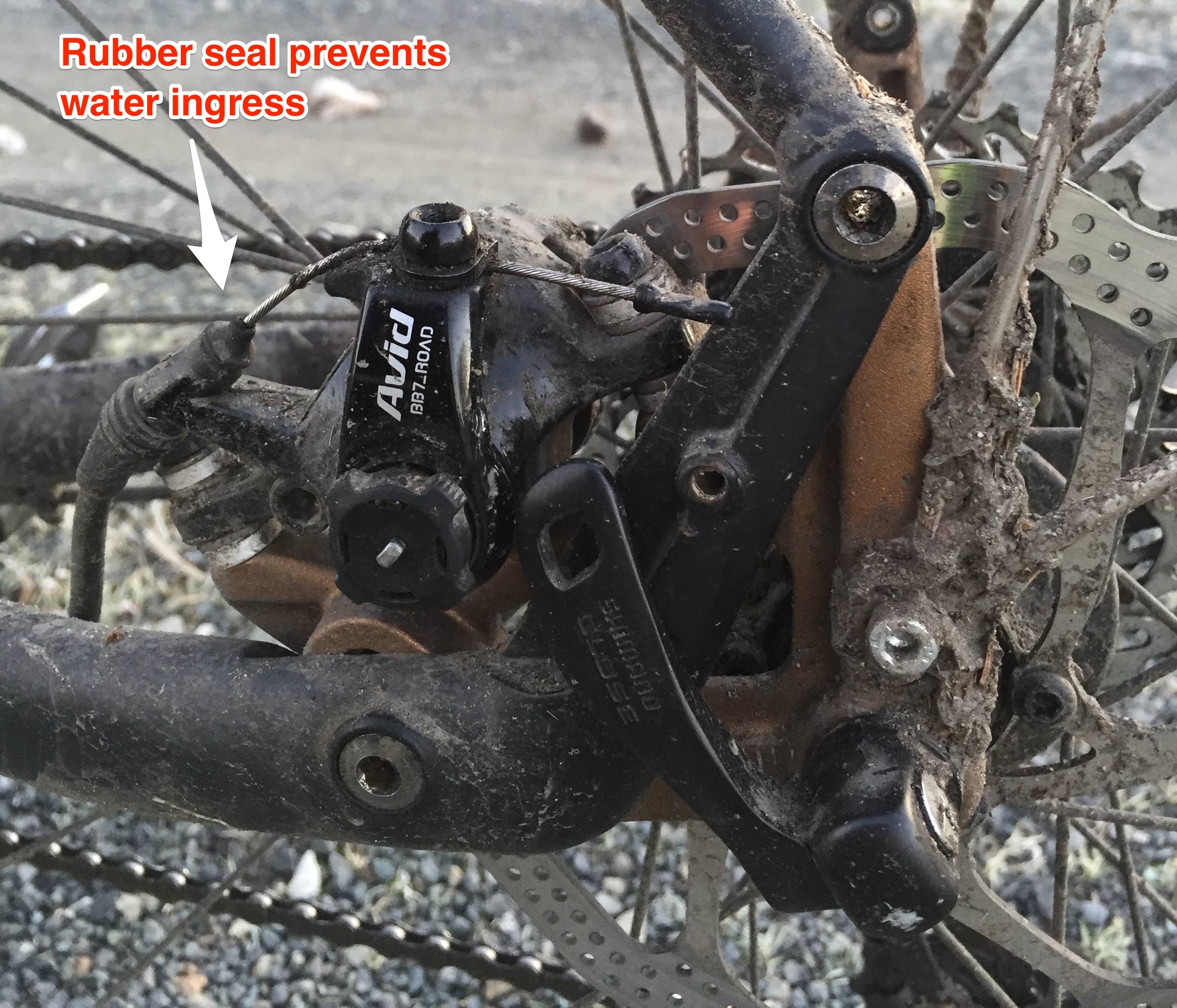 winter Minimize freezing of brake cables Bicycles Stack Exchange
