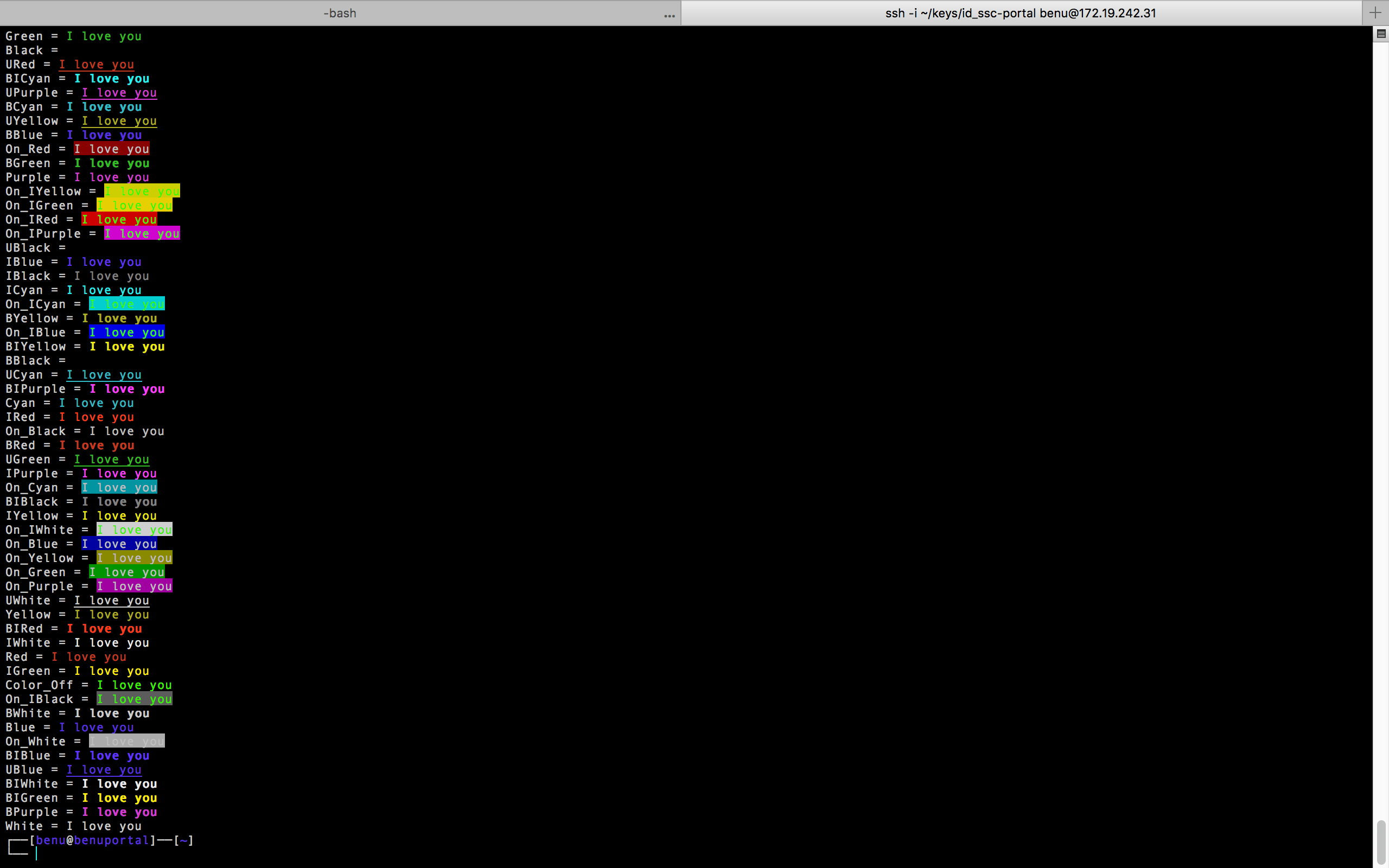 bash How to change the output color of echo in Linux Stack Overflow