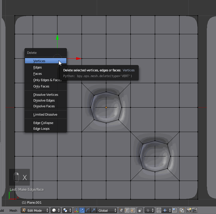 mesh How to add a face connecting two meshes Blender Stack Exchange