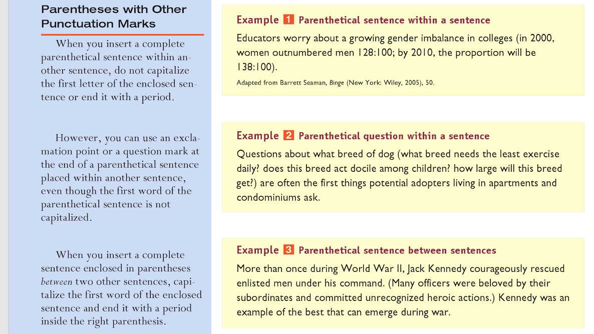 punctuation Parenthetical sentences English Language & Usage Stack