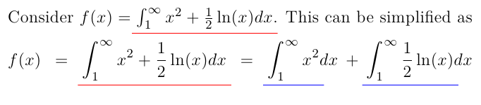 math mode Color underline a formula TeX LaTeX Stack Exchange