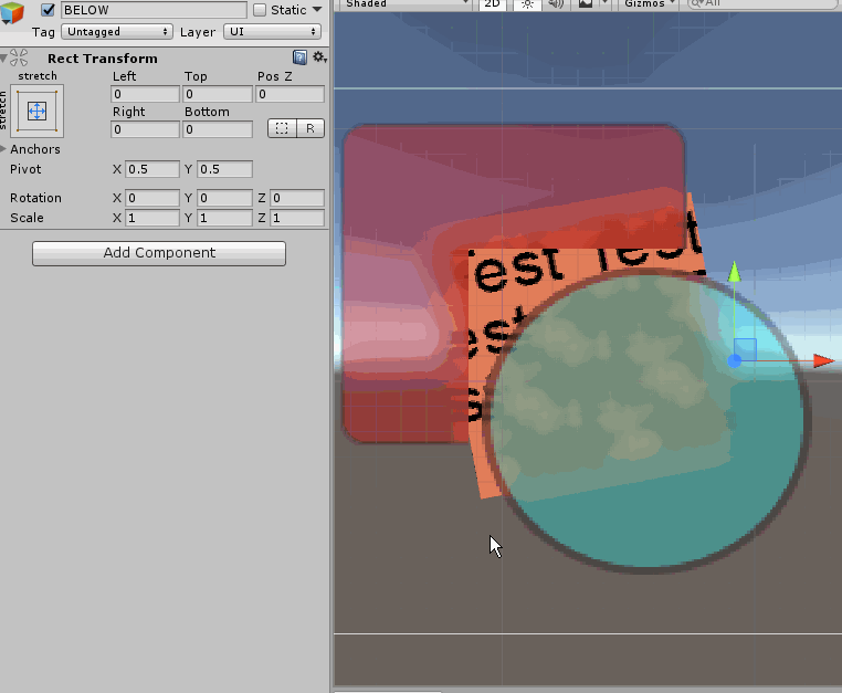 Unity shader to render objects with same material to subsequent