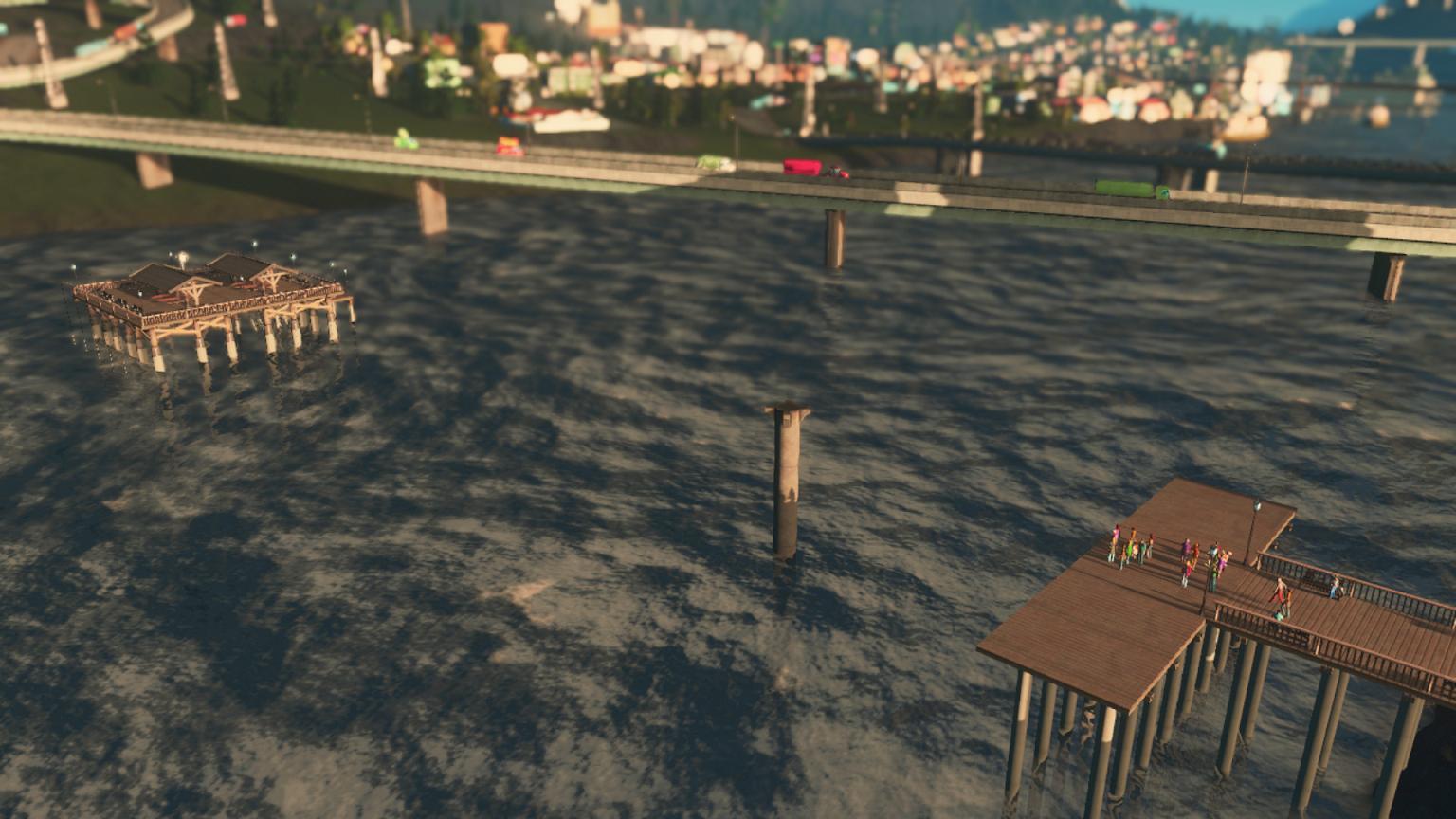 How to get people to the fishing island in Cities Skylines? Arqade