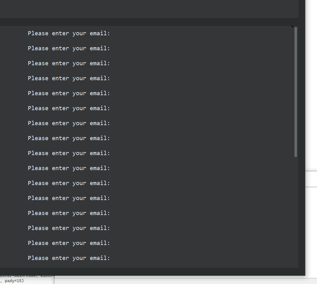 python scrollable canvas working with .pack but not .place Stack