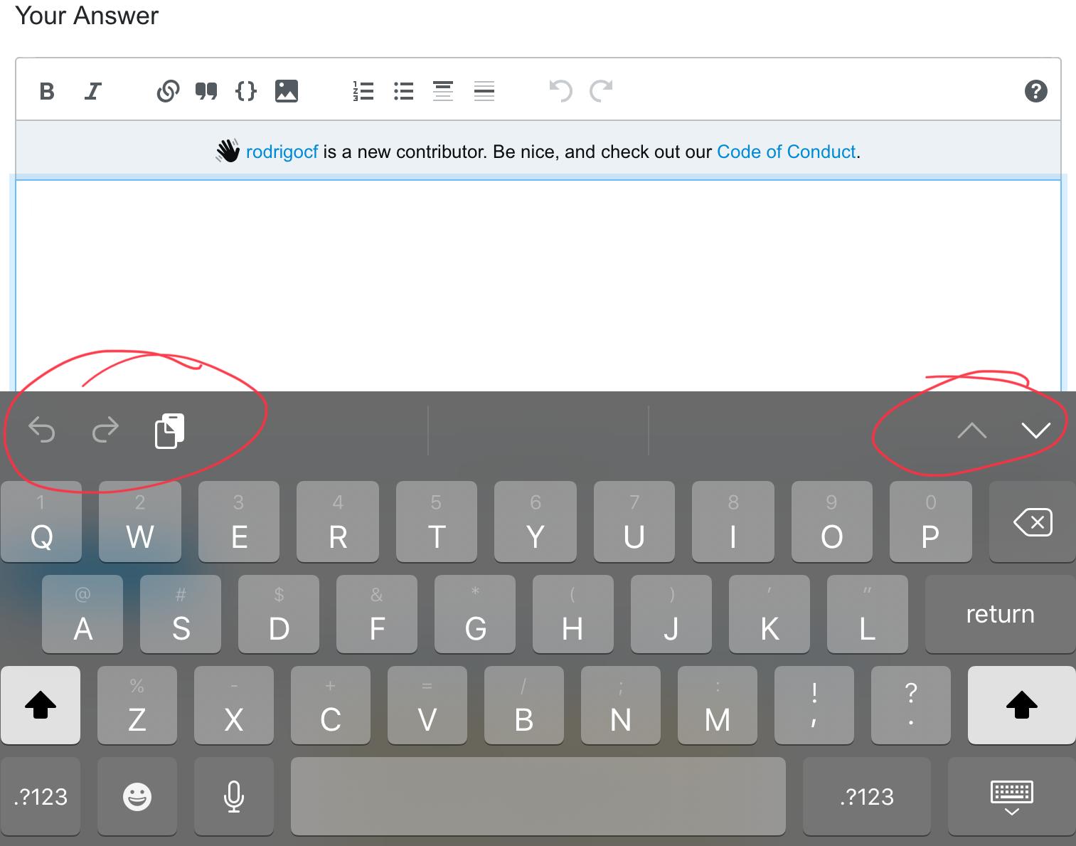 Dark grey bar at the bottom of Chrome in iPad Ask Different