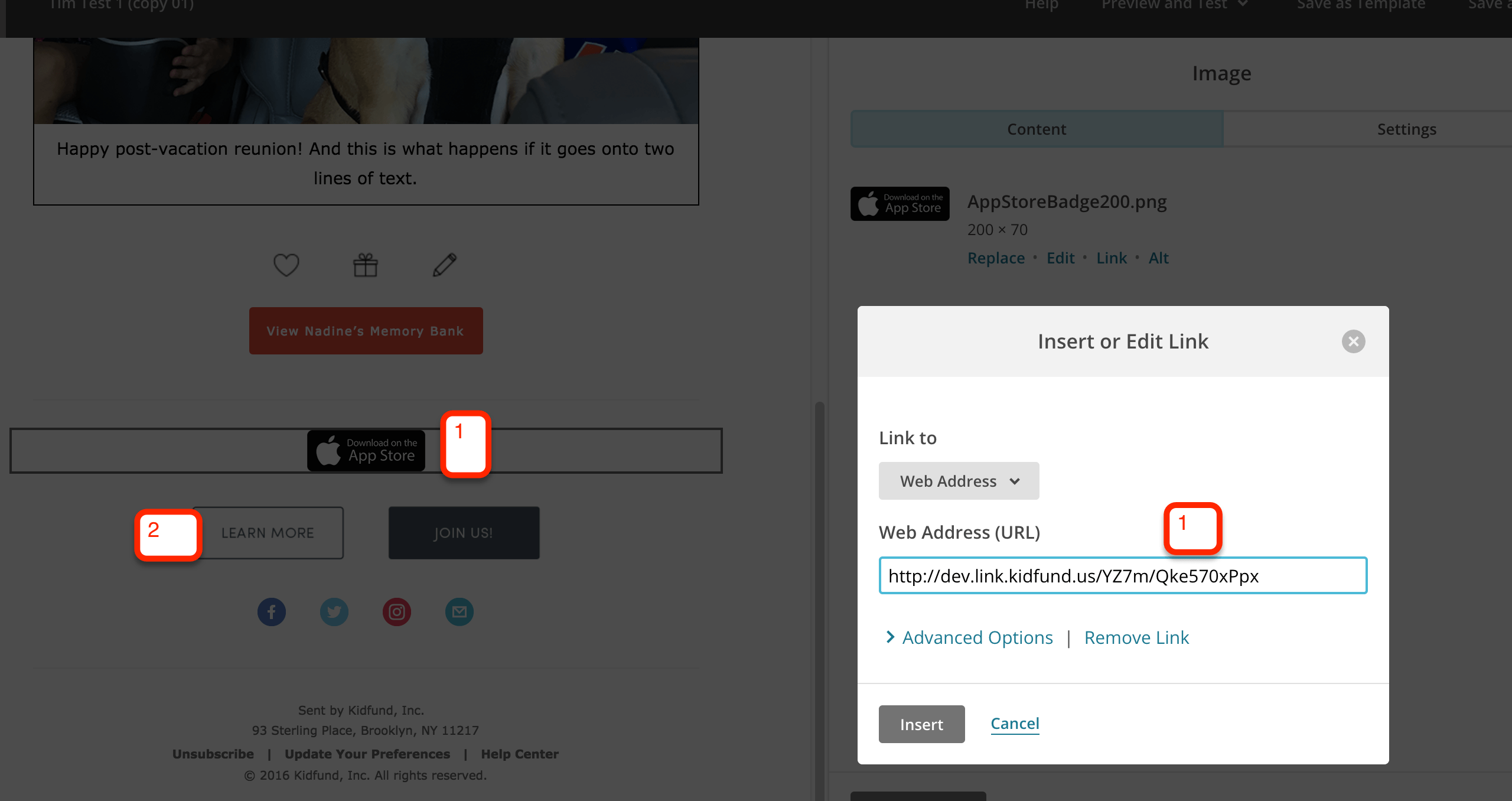 Disable tracking for specific link in Mailchimp Stack Overflow