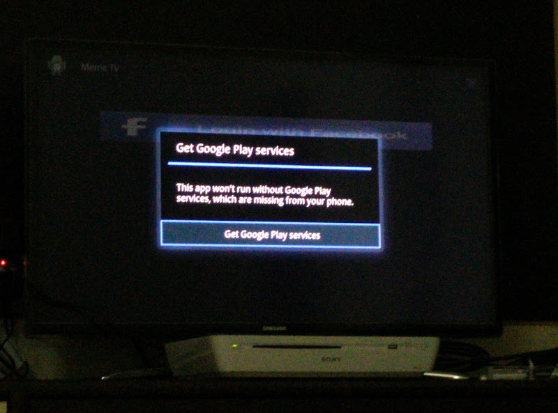 GCM push notifications not working in Google TV Stack Overflow