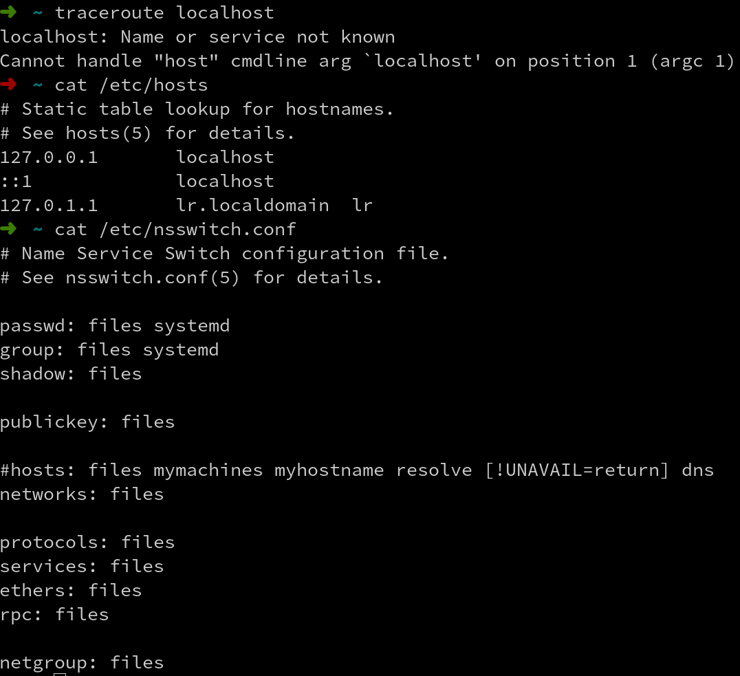 linux Can't resolve localhost when not on home network Stack Overflow