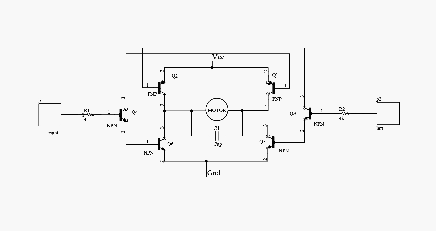 transistors How to protect Hbridge from burning Electrical