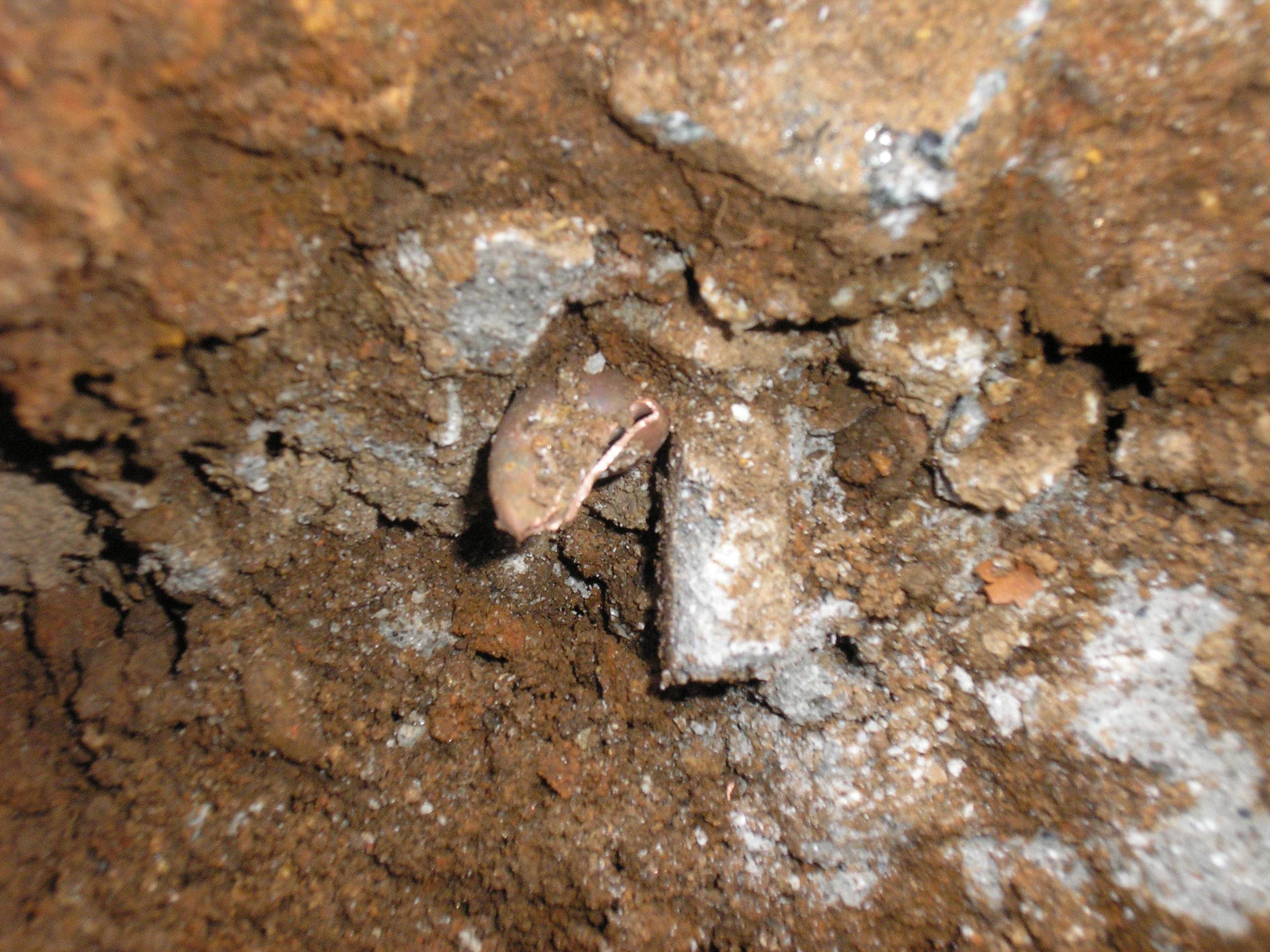 Concrete How to a copper pipe through a concrete wall