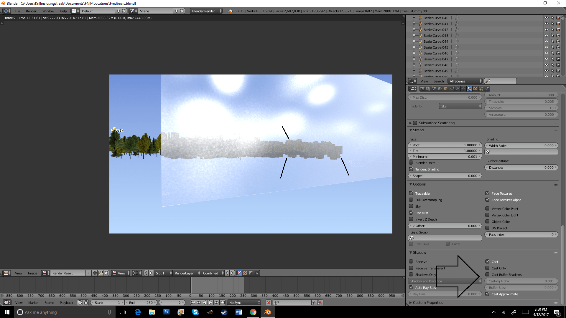 texturing Transparent Glass Material not rendering alpha in Blender