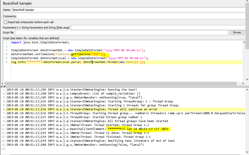 java How to Get UTC time zone in Jmeter Stack Overflow