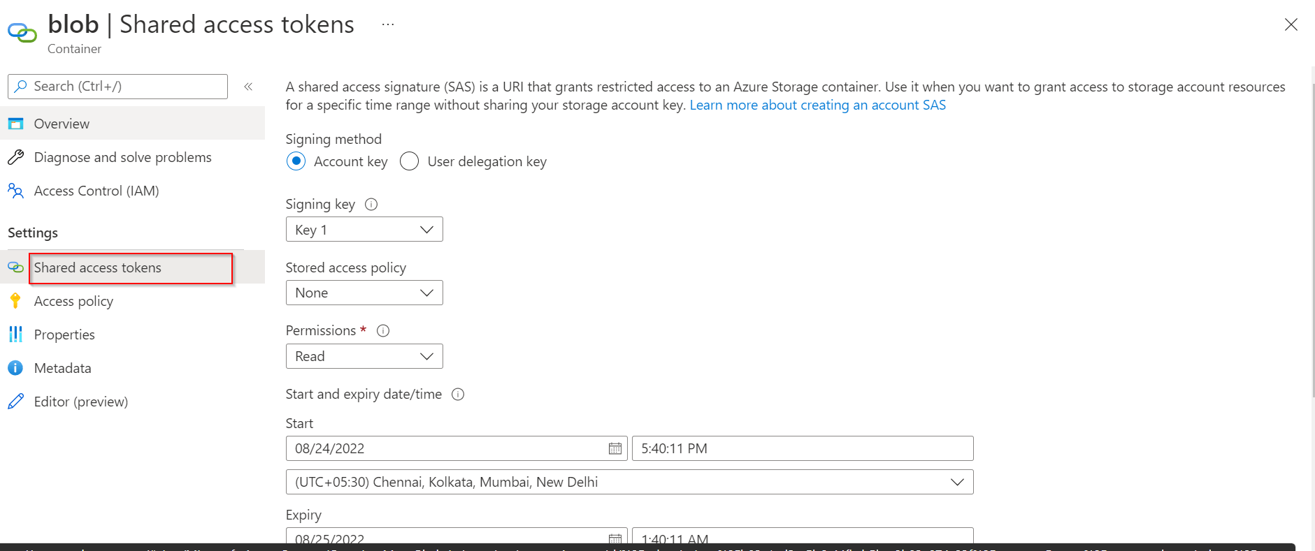 Azure storage auth issue via oauth in tensorflow Problem with the SSL