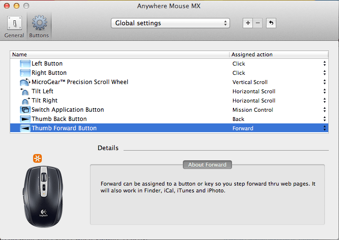 macos How to get VMware Fusion on Mac to use Logitech extra back