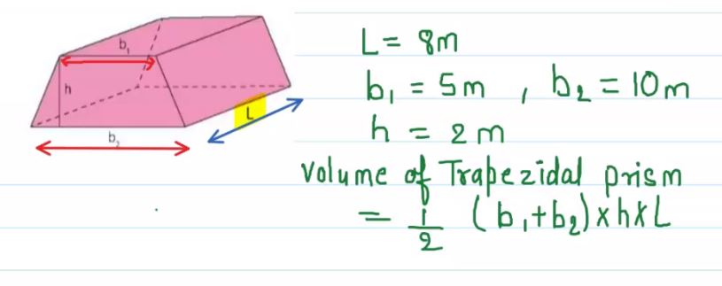 Geometry - Volume Of Trapezoidal Prism - Mathematics Stack Exchange