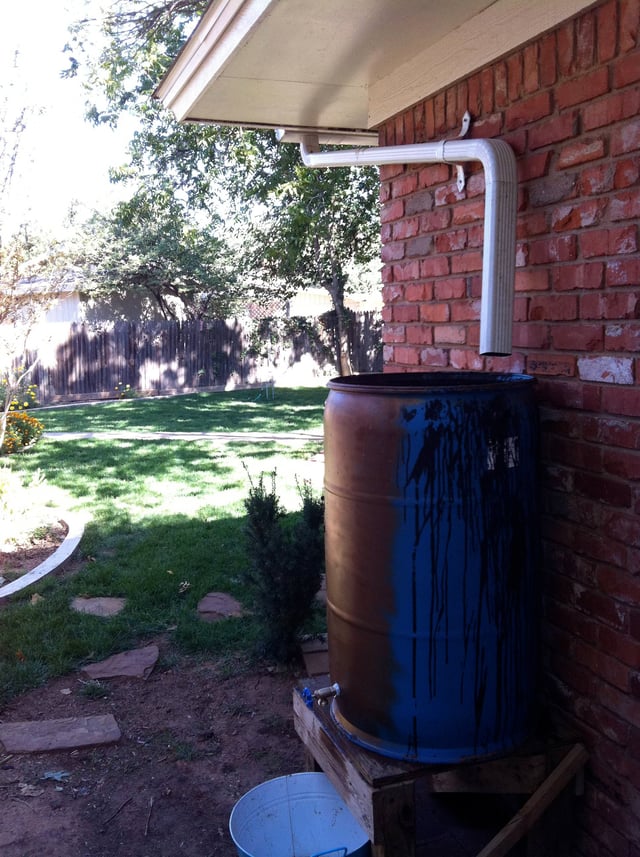 plumbing How do I fix a leaky spigot on a rain barrel? Home