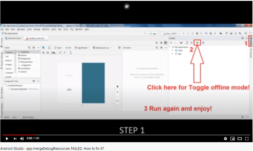 android &gt, Could not resolve all files for configuration ',app