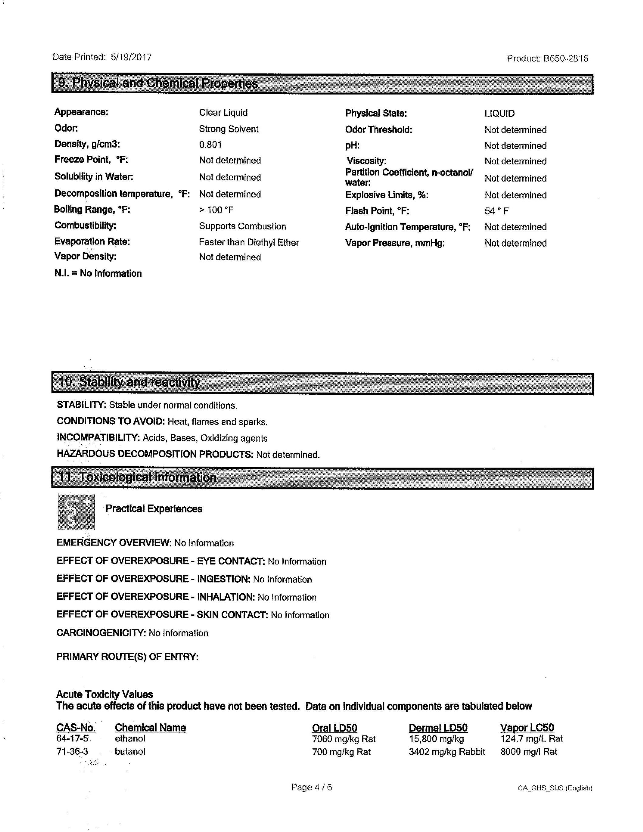 safety What are the best substitutes when nothing labelled as