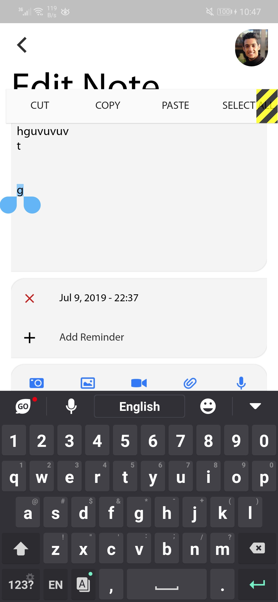 android Flutter text selection toolbar overflow showed on Tap Stack