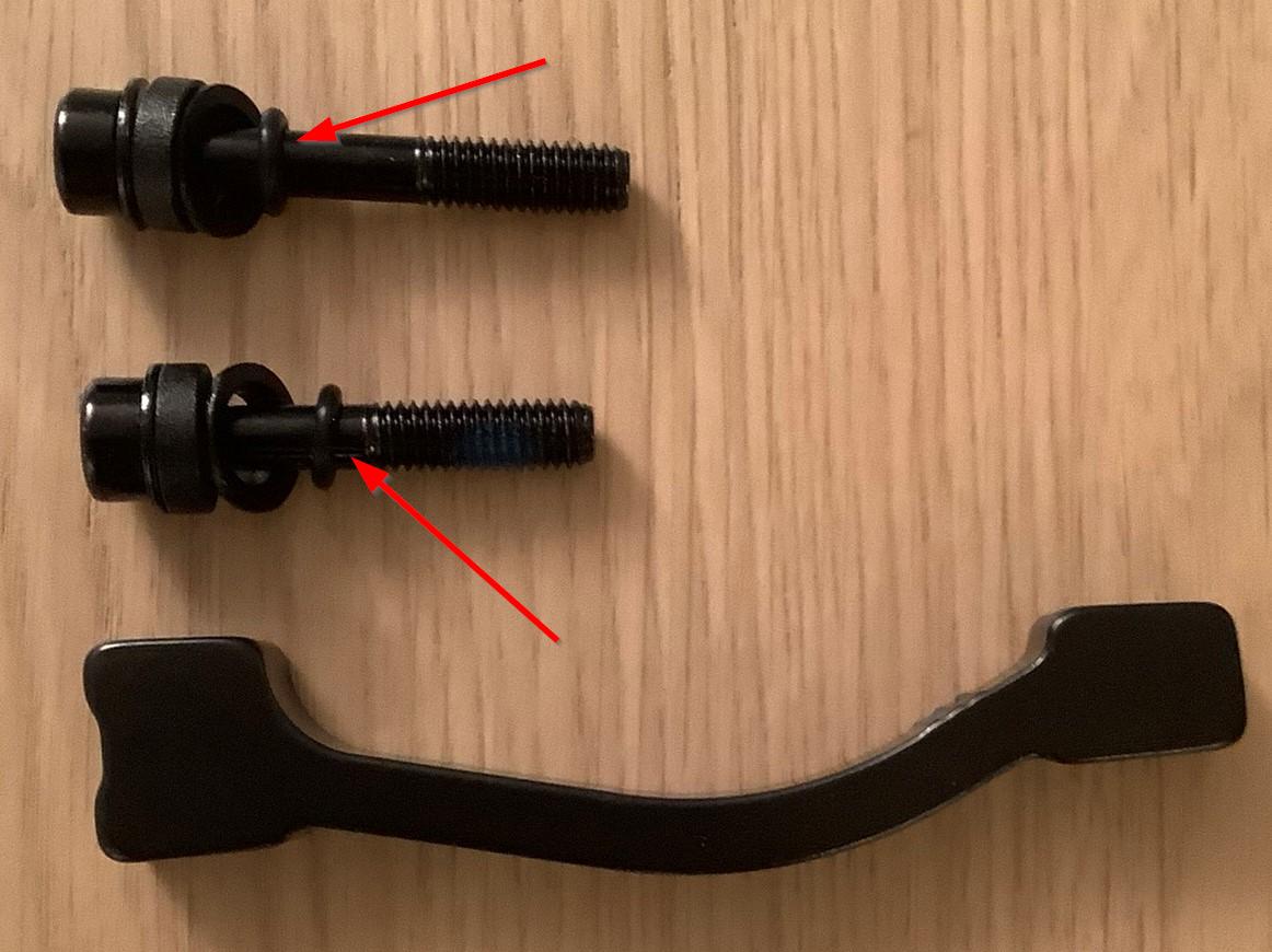 What are these rubber rings on my brake caliper bolts for? Bicycles