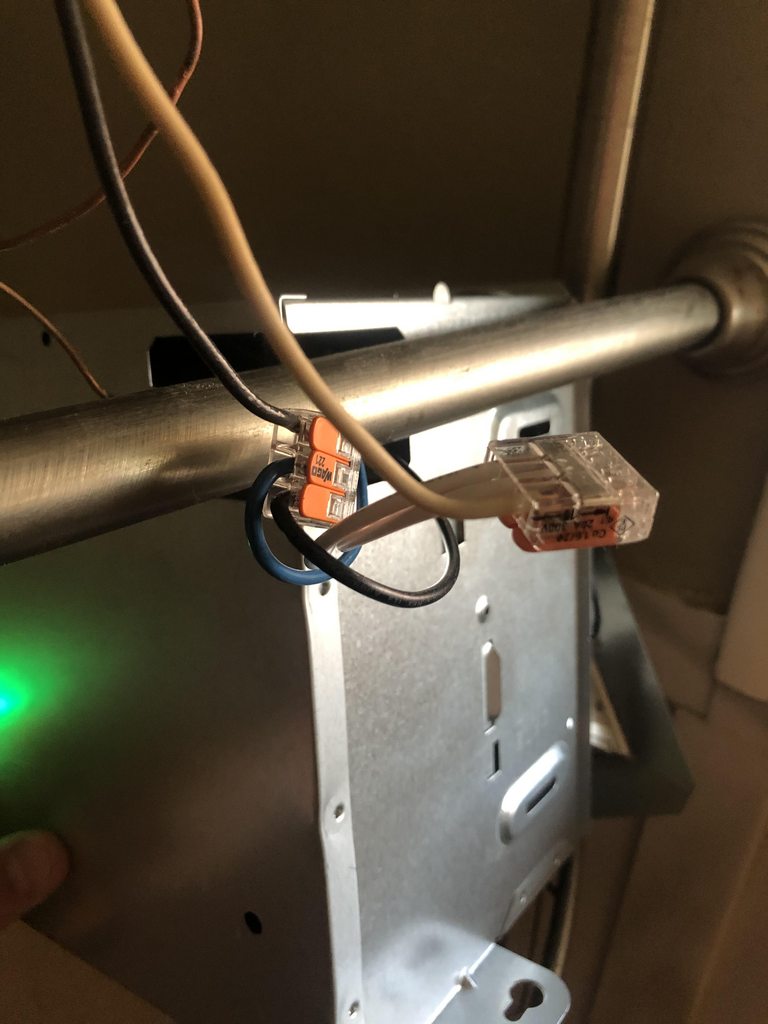 electrical GE timer switch (no neutral) to connect to a bathroom fan