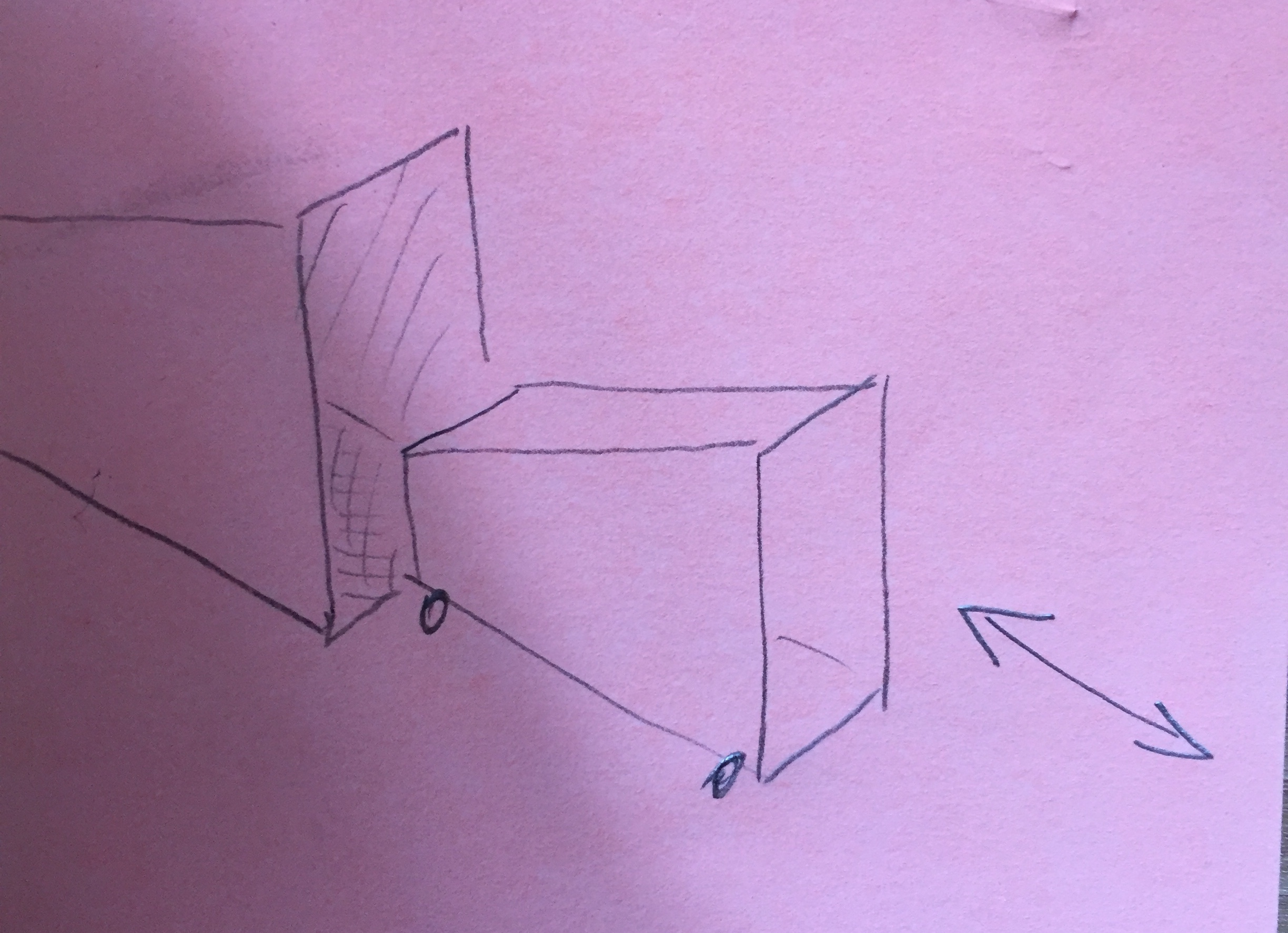 Castors for under stairs storage unit Love & Improve Life