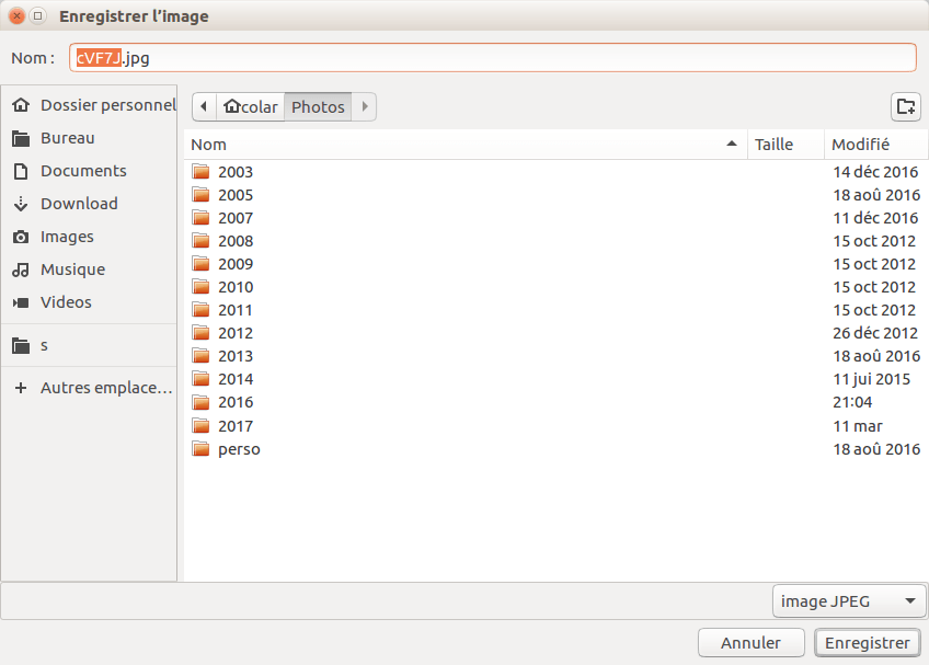 16.04 How can I display recent folders in the sidebar of "Save as