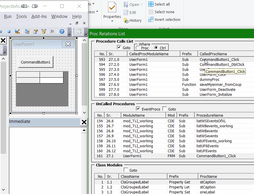excel TreeView vs. ListView MouseDown (longpress) Event