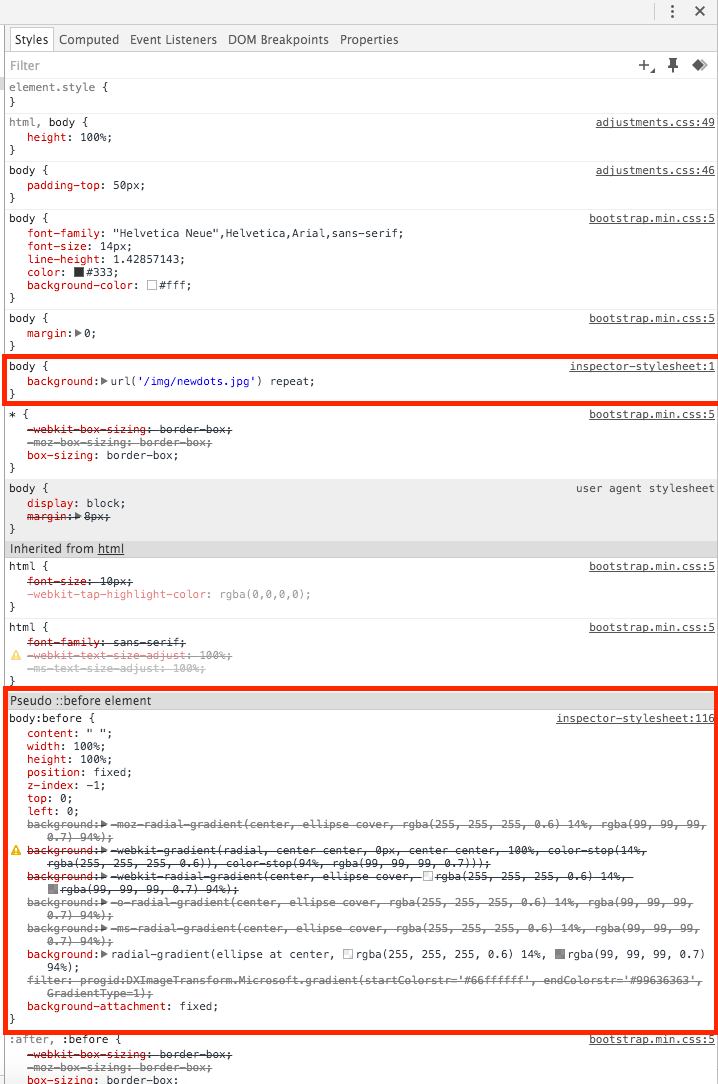 Css Background Image Not Showing Localhost / I have used a css hack in