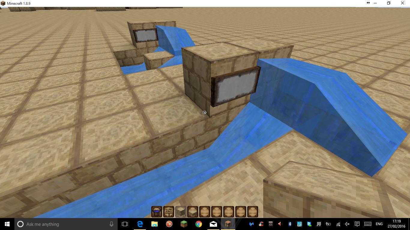 minecraft How does water flow up in AFK pools? Arqade