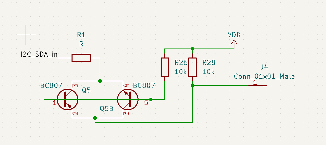 pcb - I2C level shifter with only one reference - Electrical