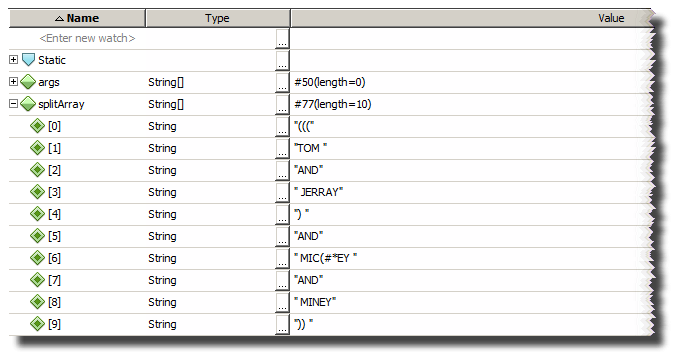 java Regex to avoid splitting on special characters Stack Overflow