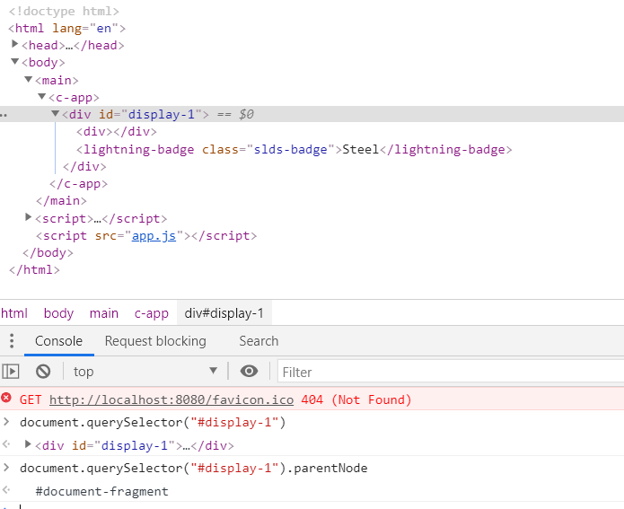 javascript Create documentfragment that stays in DOM Stack Overflow