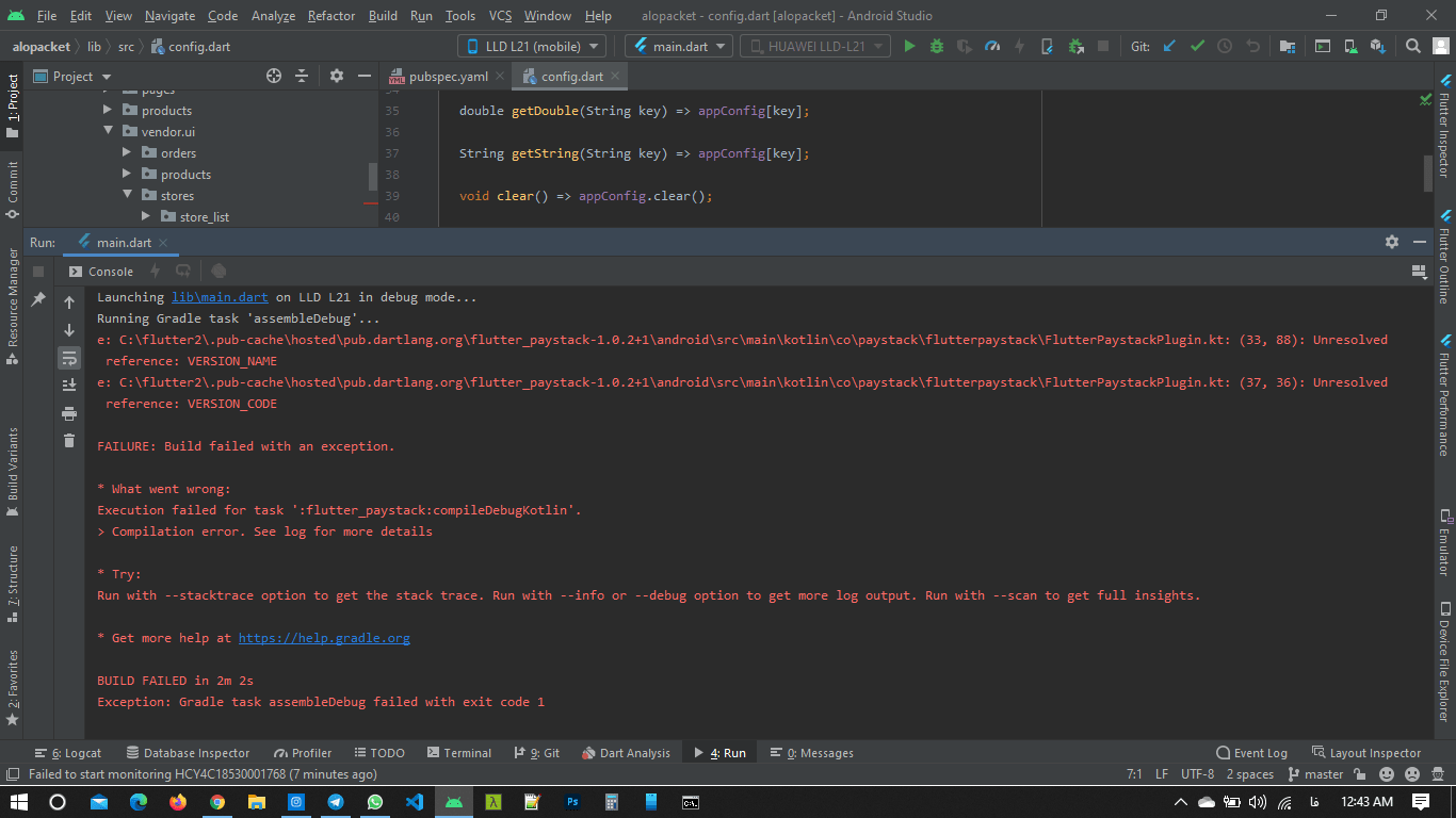 android - Unresolved reference: VERSION_NAME Error in Flutter - Stack