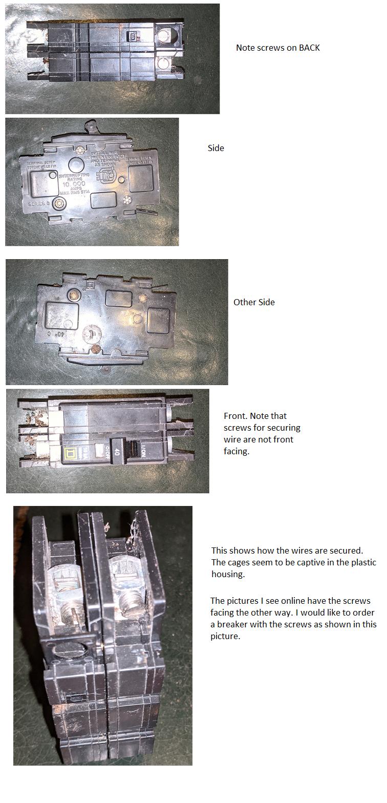 Find replacement breaker for generator - Home Improvement Stack Exchange