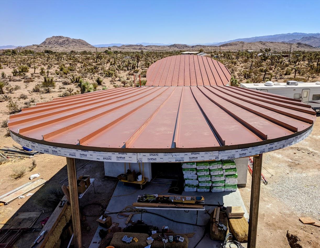 waterproofing End caps for standing seam metal roof Home