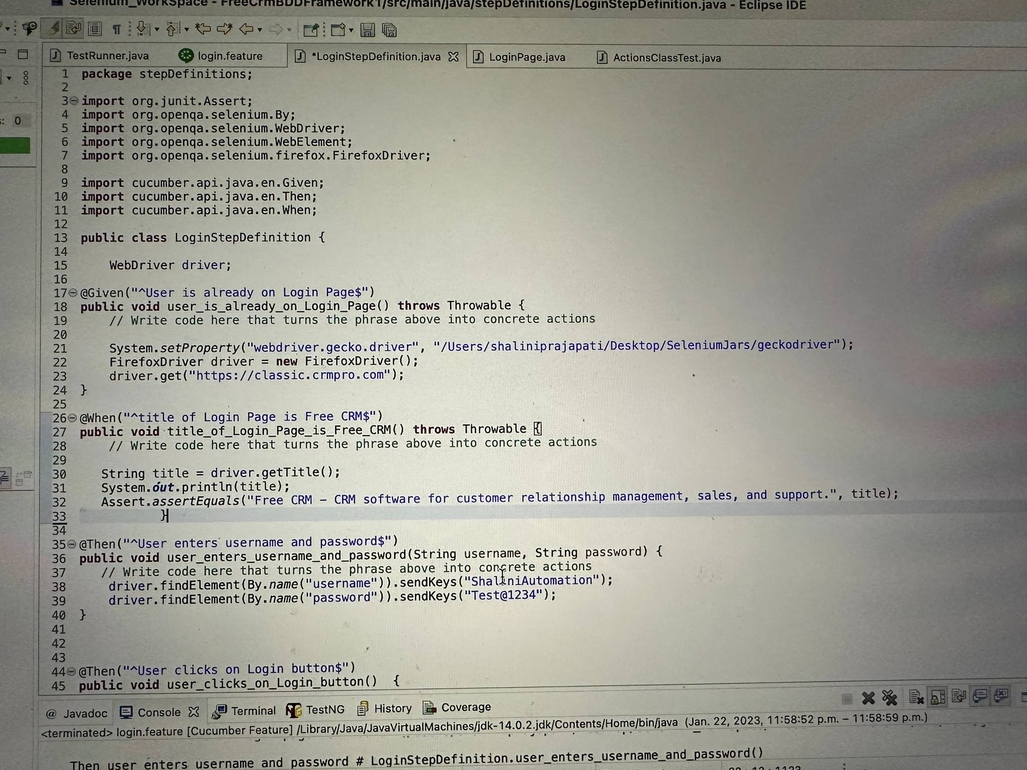 java Cannot invoke because