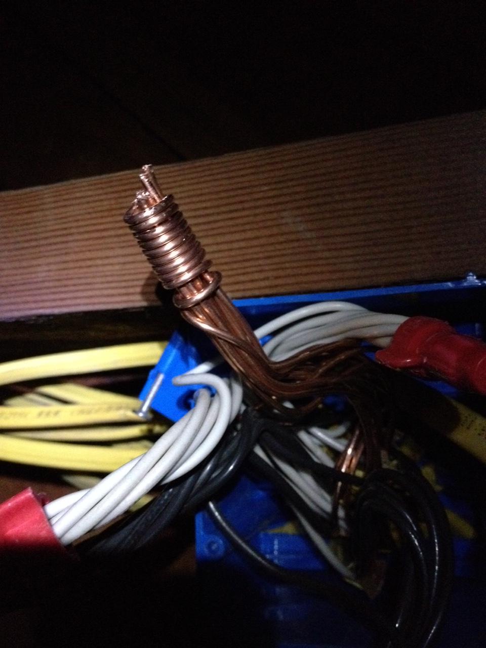 electrical Is this type of ground wire connection NEC compliant