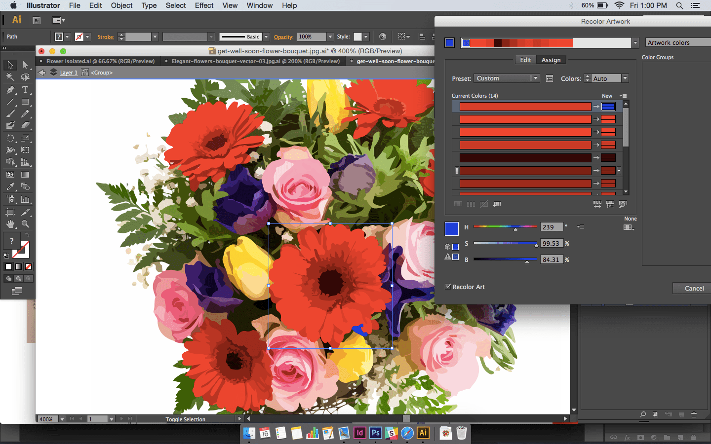 adobe illustrator How to recolor artwork while preserving shading